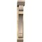 Ekena Millwork Olympic Slat Rough Sawn Bracket w/ Offset Brace, Douglas Fir, 6"W x 32"D x 38"H BKT0604X32X38OLY06RDF - alternate 2